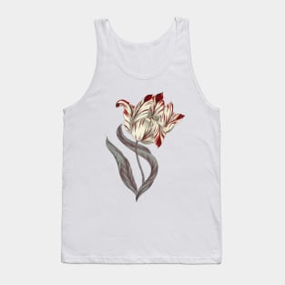 Rembrant Parrot Tulip Tank Top